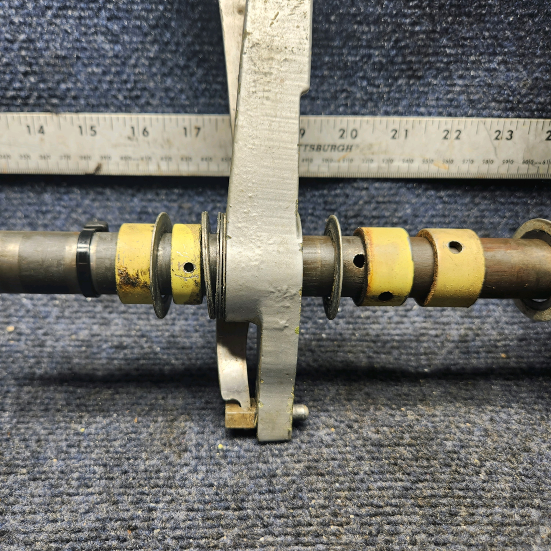 Used aircraft parts for sale, 35-524060, 35-524367-2 Beechcraft F33A COPILOT RUDDER PEDAL ASSEMBLY