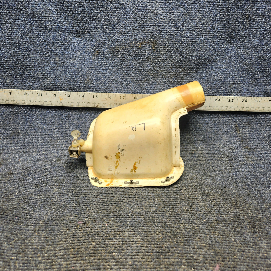 Used aircraft parts for sale, 169-554006-5 Beechcraft A23A Musketeer Custom III PLENUM INLET LH