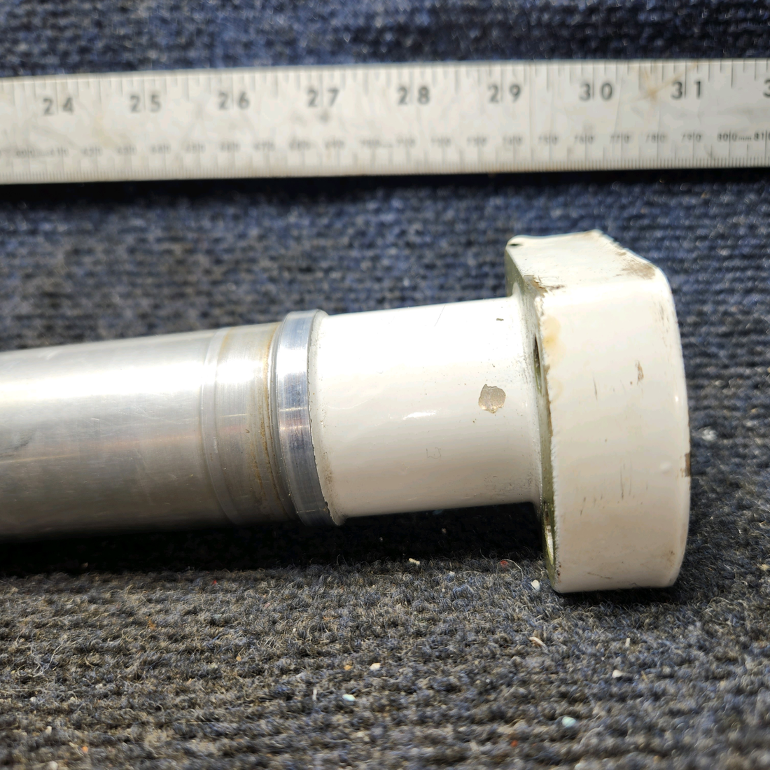 Used aircraft parts for sale, 0541124 Cessna 172E Main Landing Gear Aluminum Axle