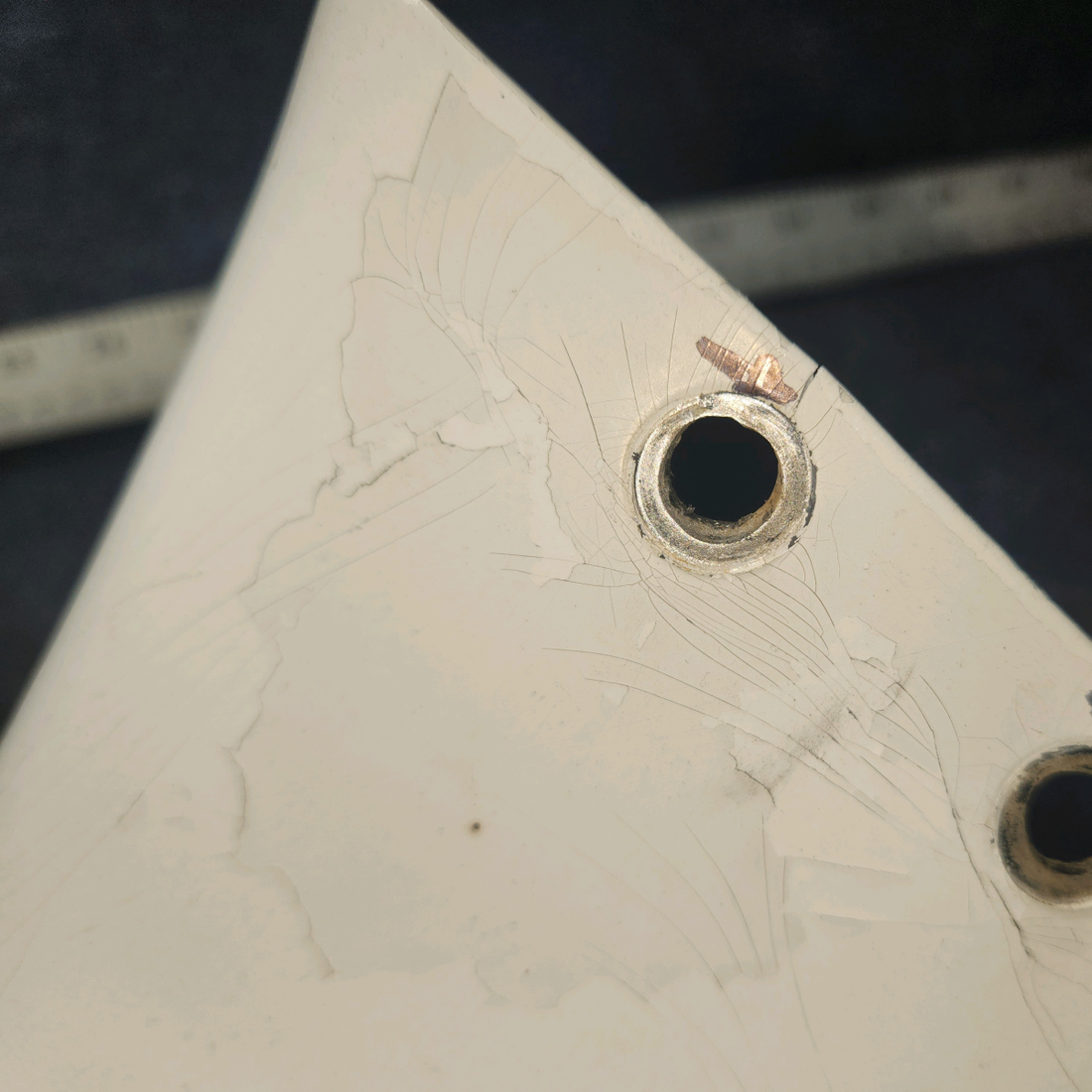 Used aircraft parts for sale, 63517-000 Piper PA28-140 Fin Fairing