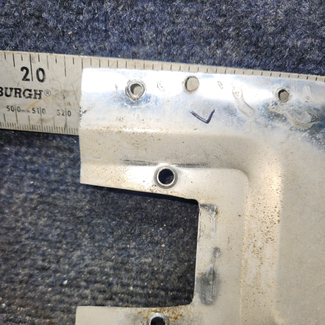 Used aircraft parts for sale, 0413388-3 cessna 150G Handle Plate Assembly – LH