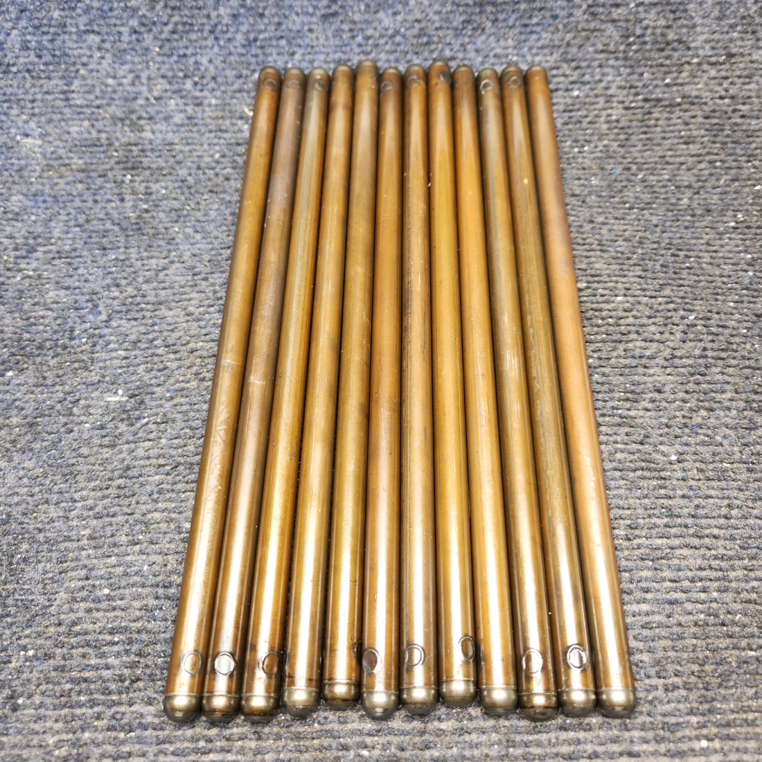 Used aircraft parts for sale, 537870 Continental O-300-D Cessna 172F Push Rod Tube - Set of 12