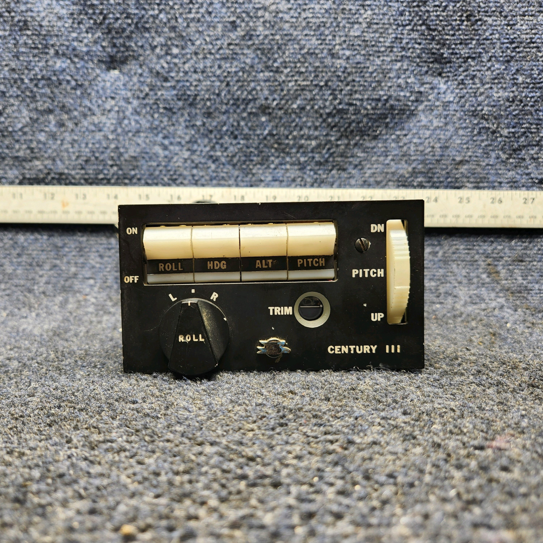 Used aircraft parts for sale, NO P/N MOONEY M20J CENTURY III AUTOPILOT CONTROLLER (VOLTS: 12-28)