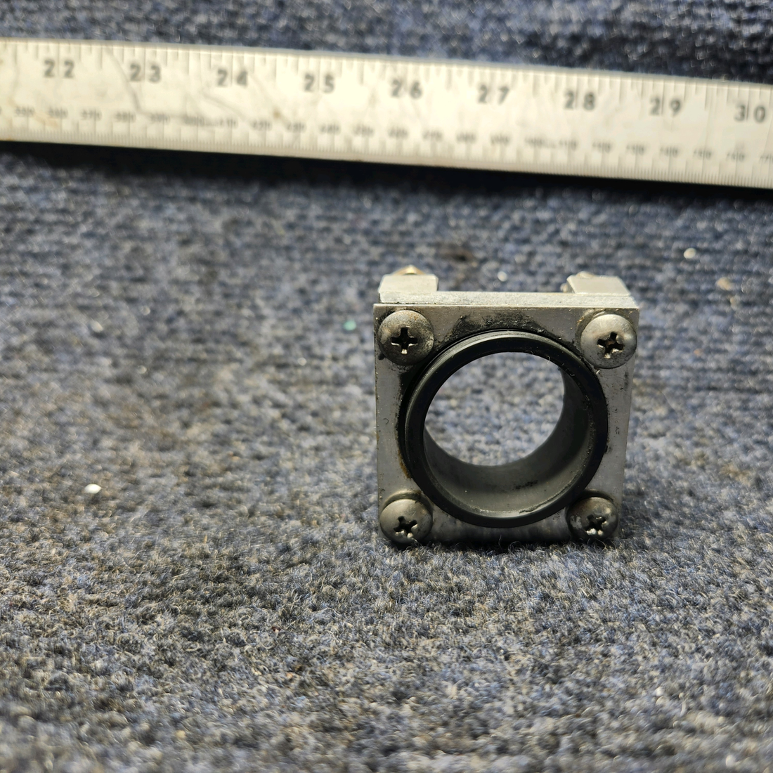 Used aircraft parts for sale, 68272-002 Piper PA28-140 Plate & Bushing Assy Yoke