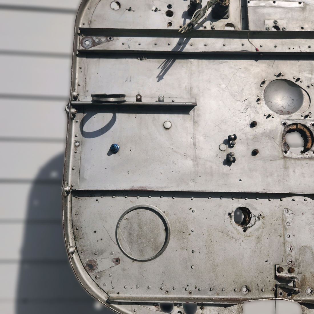 Used aircraft parts for sale, 169-400025-687 Beechcraft A24R Firewall Assembly