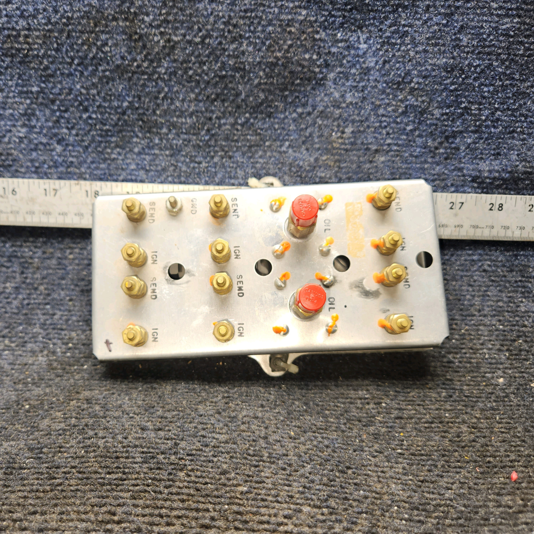 Used aircraft parts for sale, 39569-003 Rochester Gauges Piper PA34-220T Intrument Gauge Cluster (12V)