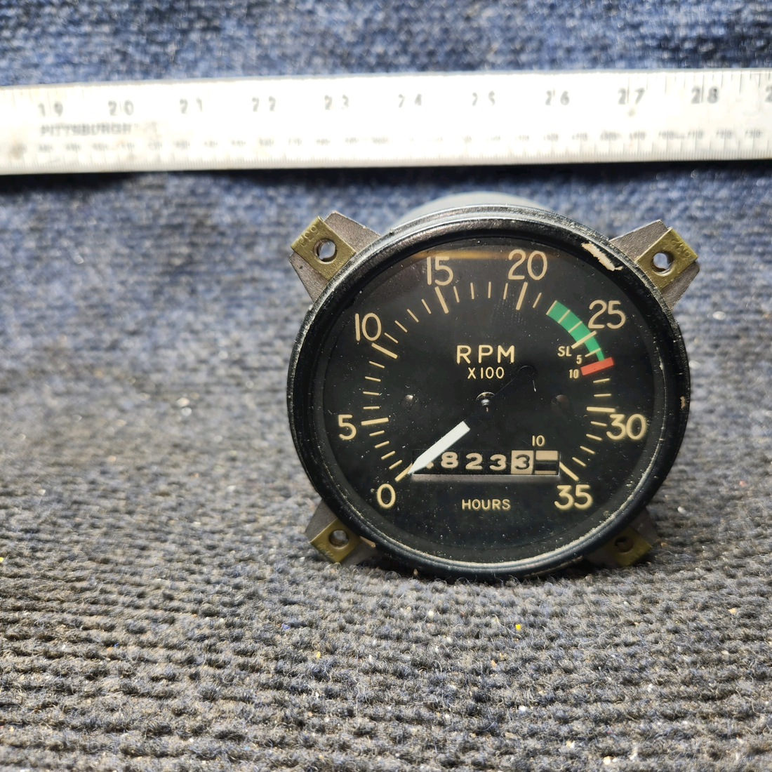 Used aircraft parts for sale, 550-614 Piper PA32RT-300 Tachometer RPM