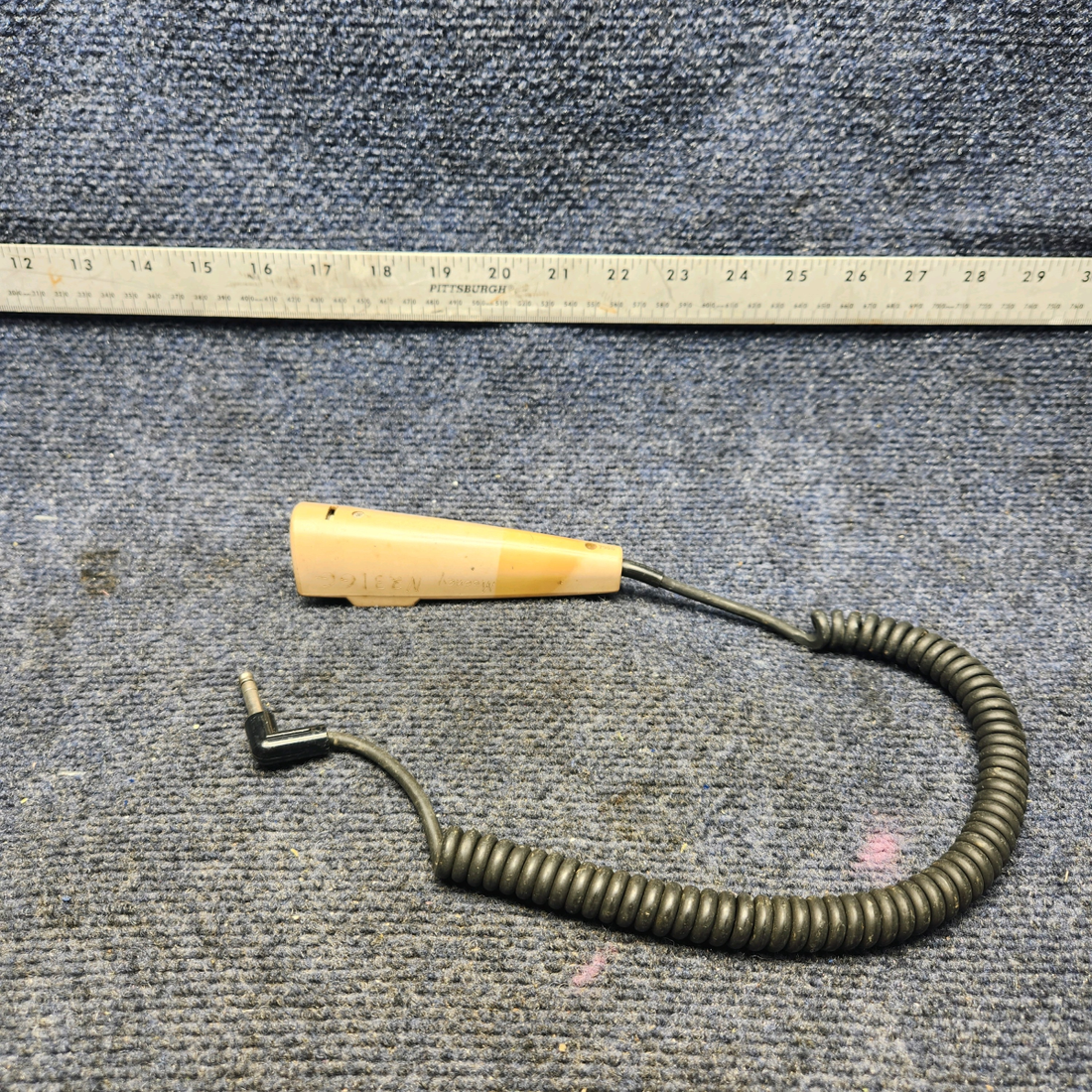 Used aircraft parts for sale, PN 63333-000 Mooney M20K TELEX 500T MICROPHONE