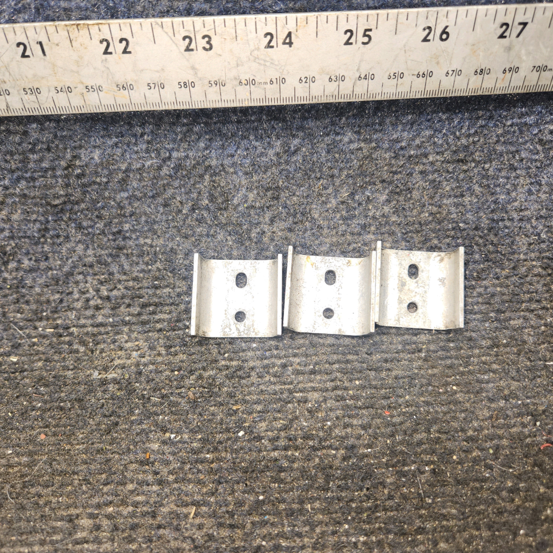 Used aircraft parts for sale, 62654-000 piper PA-28-181 Seat Track Stop – Set of 3