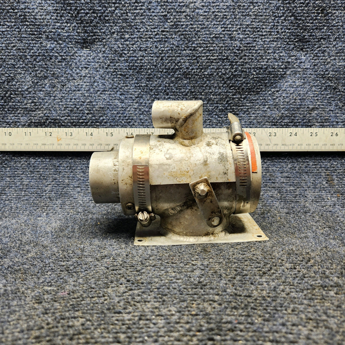 Used aircraft parts for sale, 35-550115-69 Beechcraft F33A CABIN HEAT / VENT VALVE ASSY