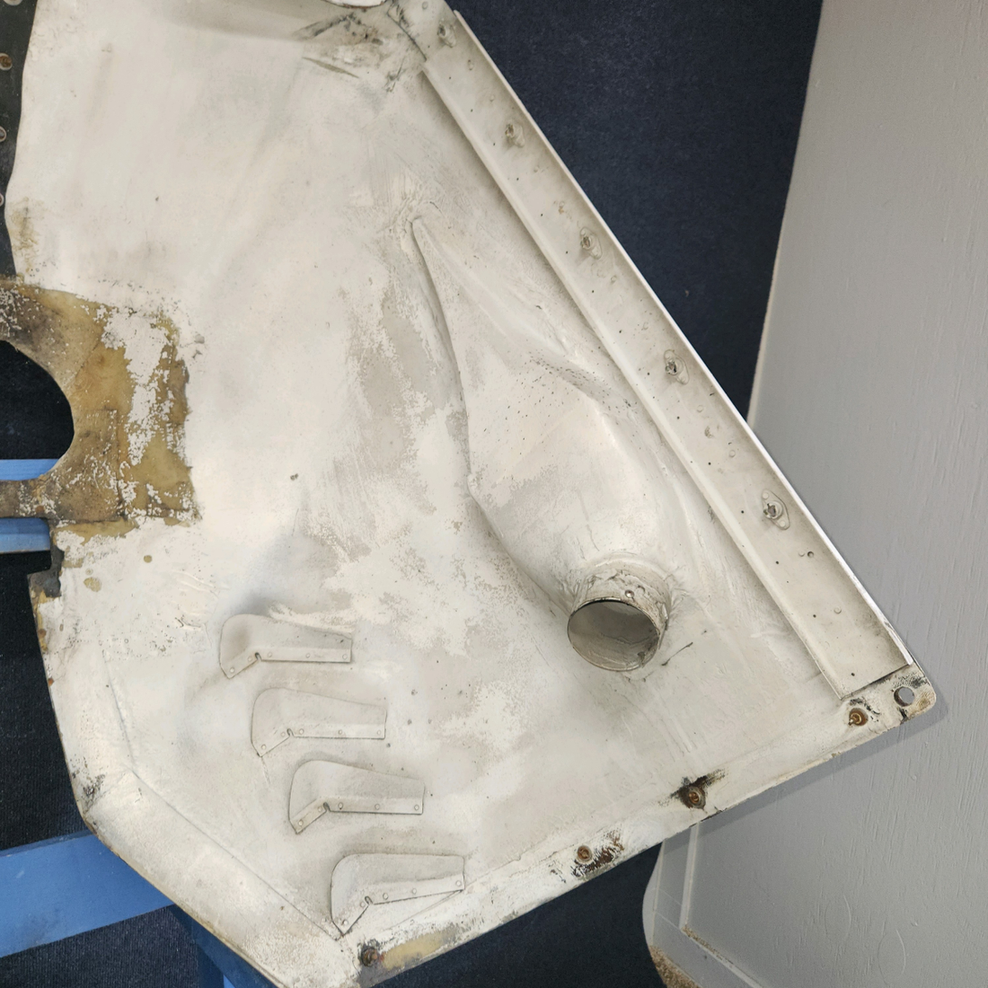 Used aircraft parts for sale, 169-910056-203 Beechcraft A24R Lower Engine Cowling