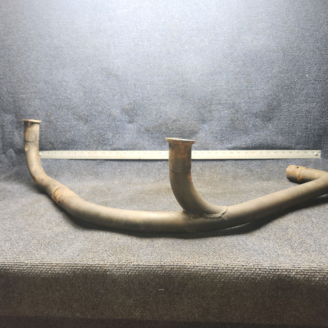 Used aircraft parts for sale, 63726-002 Piper PA28-140 Exhaust Stack Forward - LH/RH