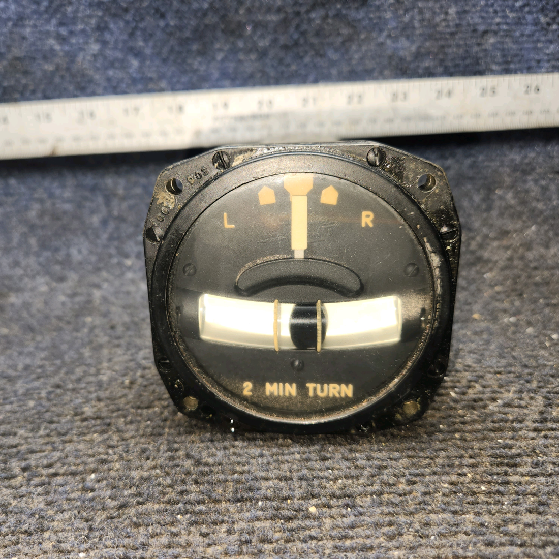 Used aircraft parts for sale, 12P61-D2S RC Allen Cessna C175 Indicator Turn And Bank