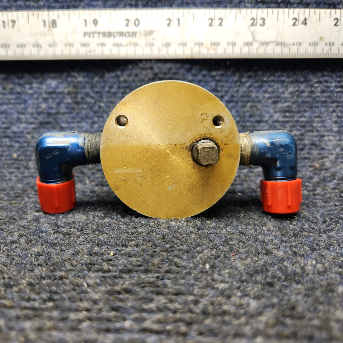 Used aircraft parts for sale, 5059-3 Beechcraft A24R Fuel Strainer Assembly