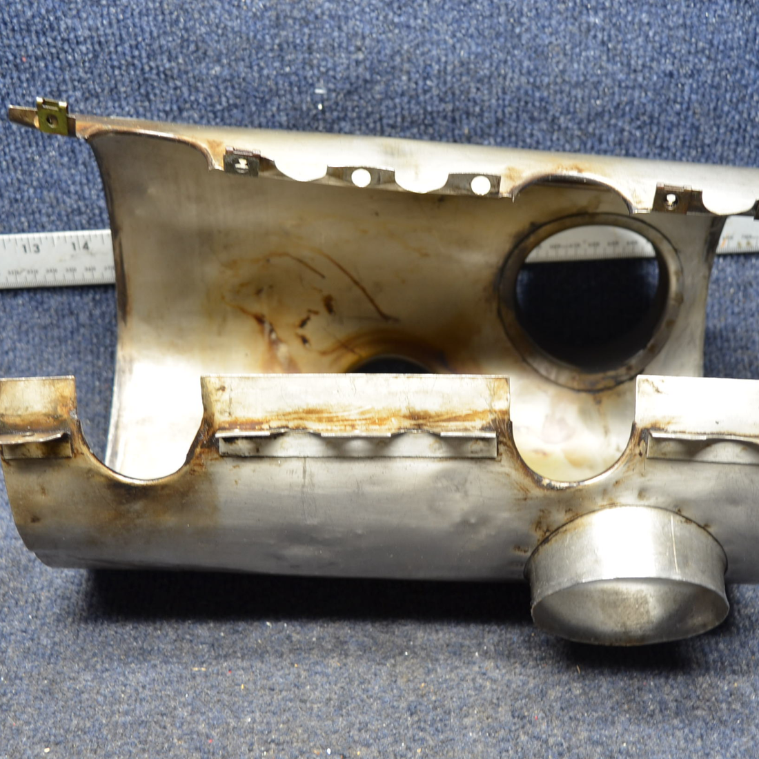 Used aircraft parts for sale, 0550176-37 Continental  [part_model] Cessna C175 SHROUD ASSY EXHAUST - LH