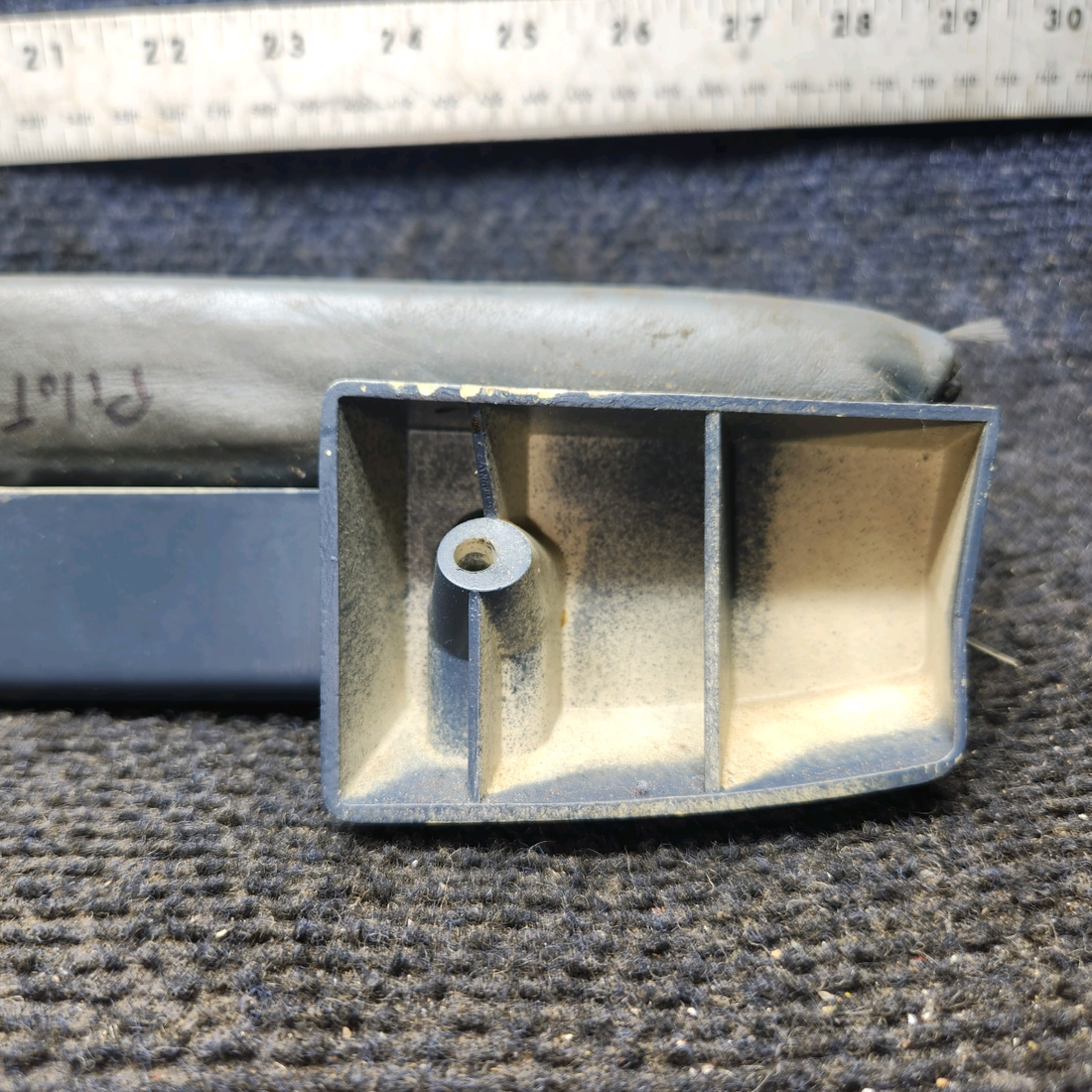 Used aircraft parts for sale, 1414082-1 Cessna 182G Armrest Assembly