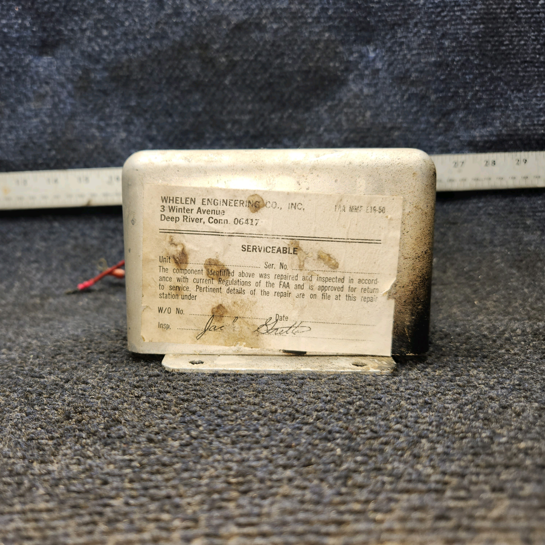 Used aircraft parts for sale, HD,T3 Whelen Strobe Power Supply (14V)