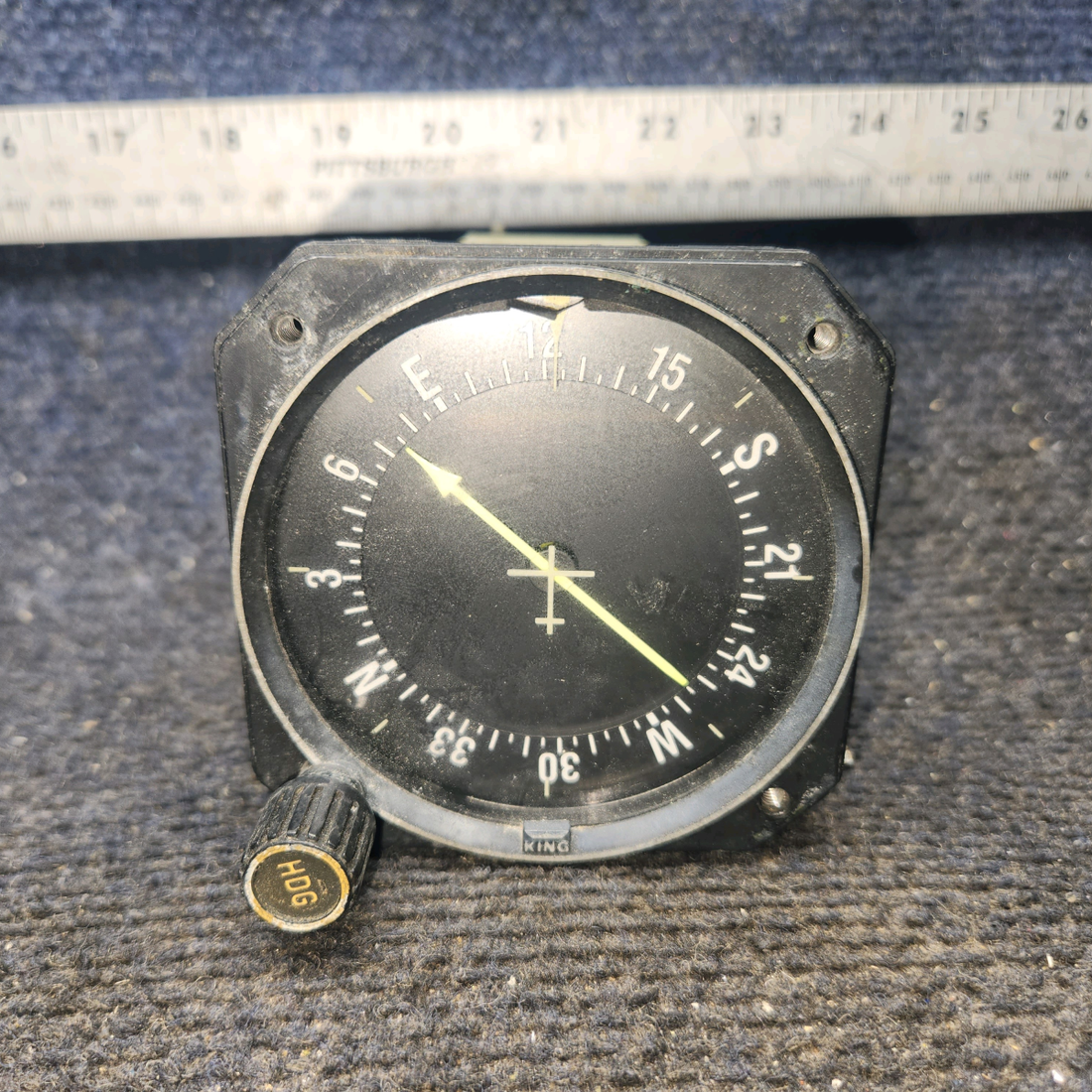Used aircraft parts for sale, 066-3063-00 Bendix King KI-227 Piper PA34-200T KI227 ADF Indicator