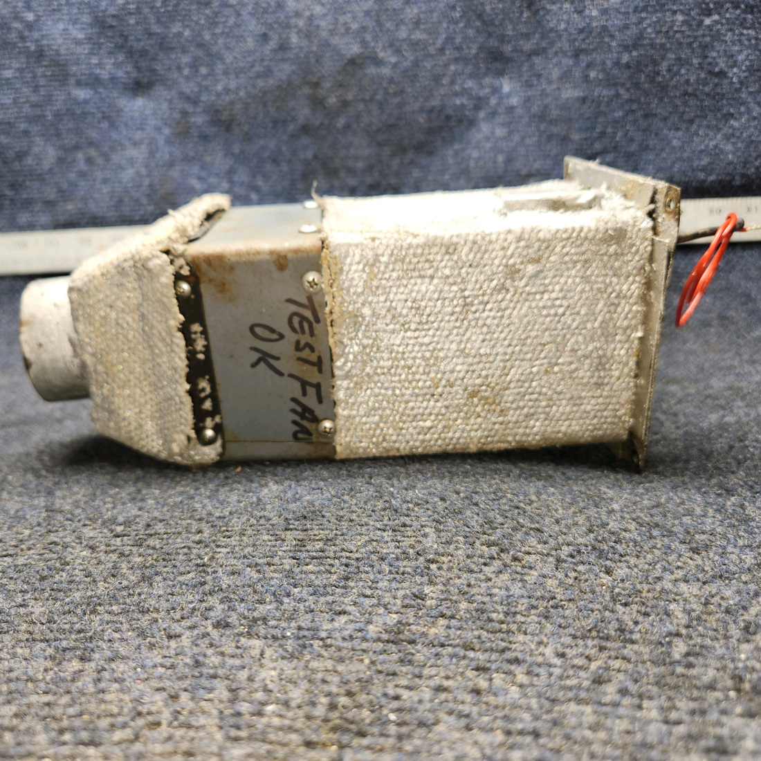 Used aircraft parts for sale, 22492-000 PIPER PA-24-250 Cabin Air Box Assembly LH or RH With 12 Volts Electric Fan