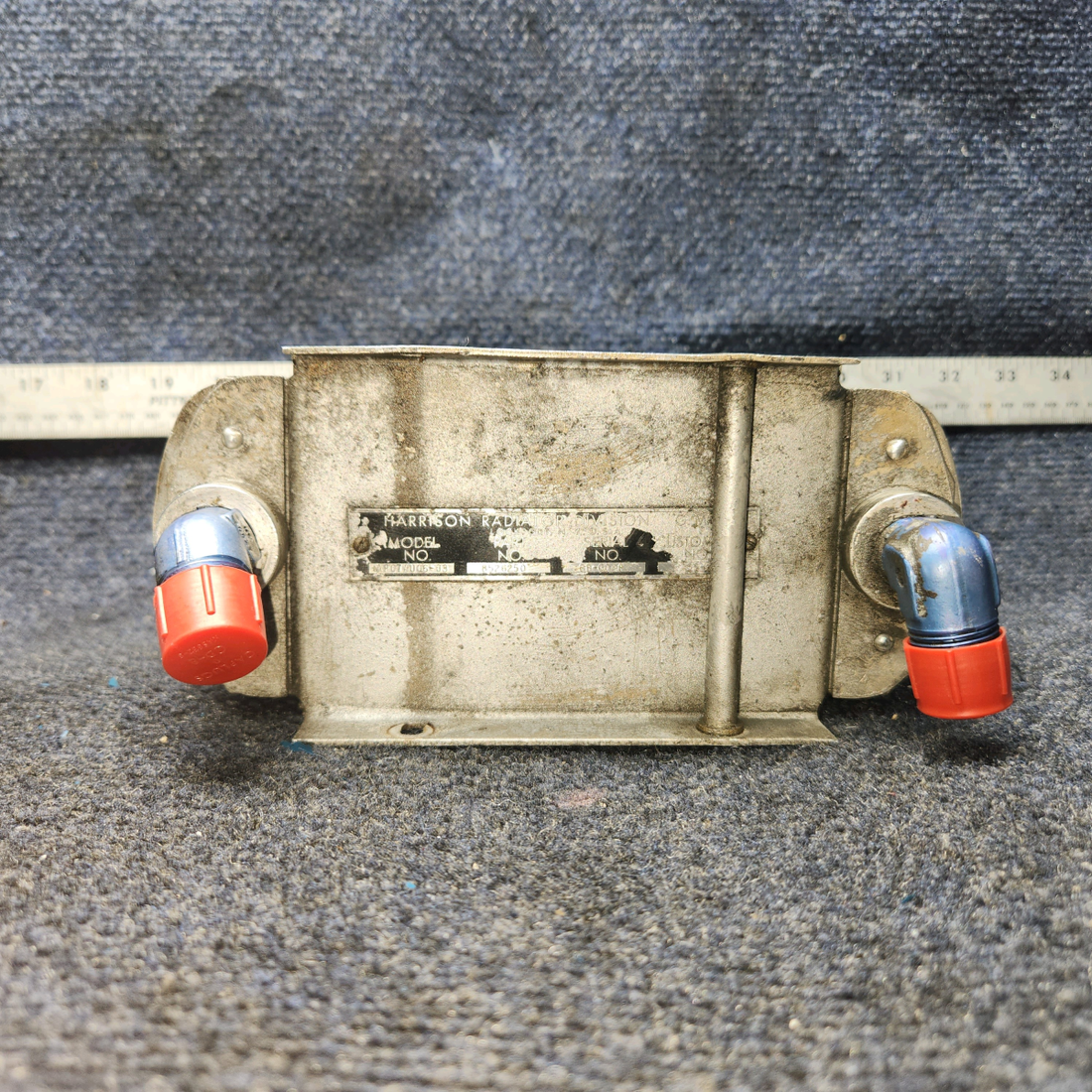 Used aircraft parts for sale, 18622-000 Harrison AP07AU06-03 Piper PA28-140 Oil Radiator