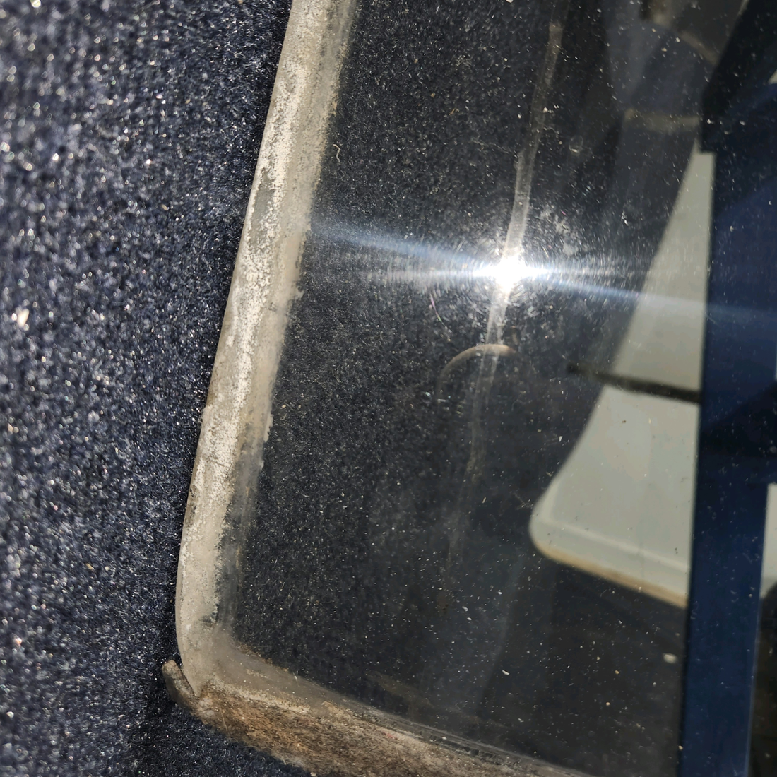 Used aircraft parts for sale, 0713334-2 Cessna 182G Windshield (0.26" Thick)