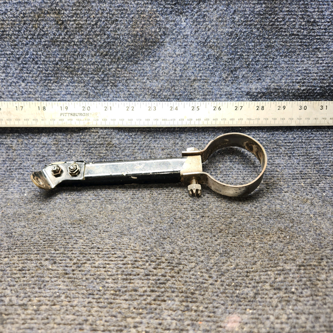 Used aircraft parts for sale, 96-950002-73 BEECHCRAFT 95-55B Exhaust Channel with Clamp - LH