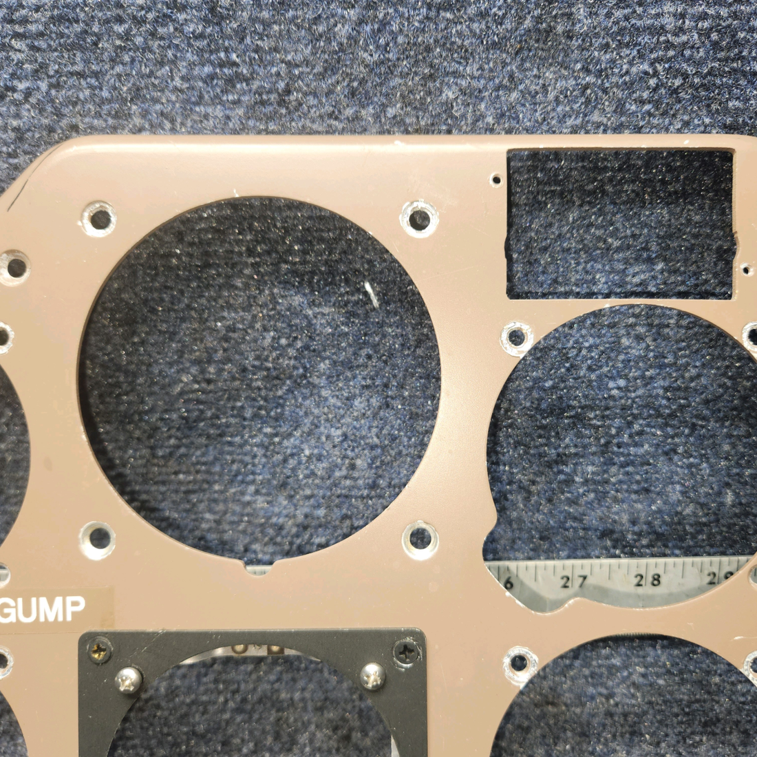 Used aircraft parts for sale, 96-324005-7 Beechcraft BEECHCRAFT 95-55B Instrument Panel Assembly