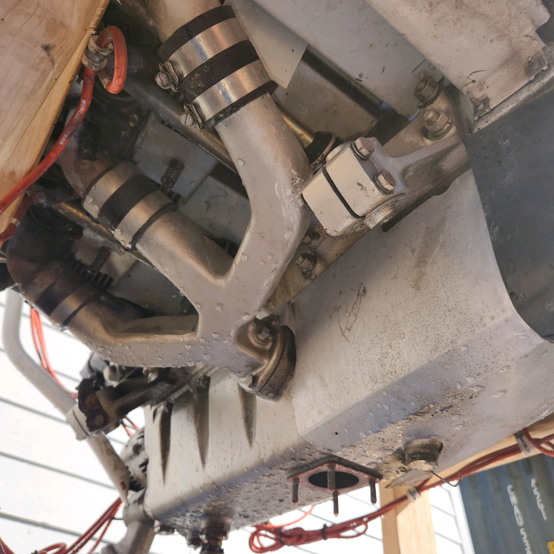 Used aircraft parts for sale, O-300-D Continental O-300-D Cessna 172E Aircraft Engine (Prop-Strike) 285OH