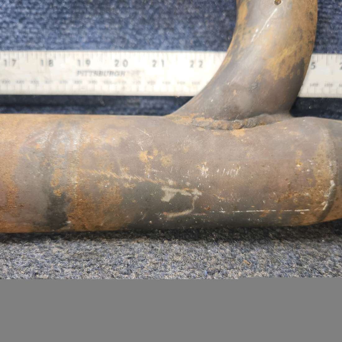 Used aircraft parts for sale, 96-950002-31 BEECHCRAFT 95-55B Exhaust Stack Assembly – Cylinder #3