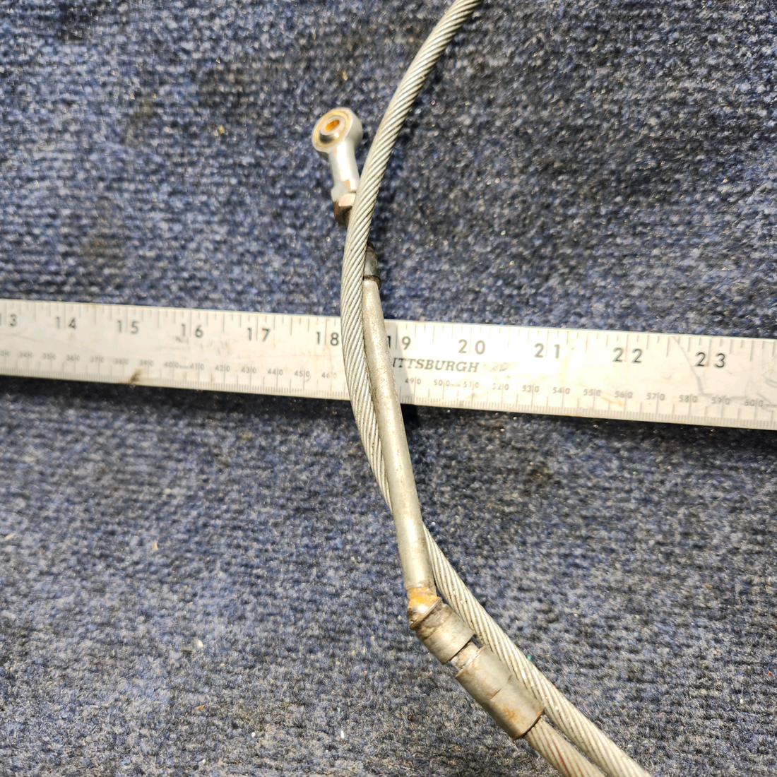 Used aircraft parts for sale, PS50146-13-10 PIPER PA28RT-201 Mixture Cable - Length 72"-  Price per Each