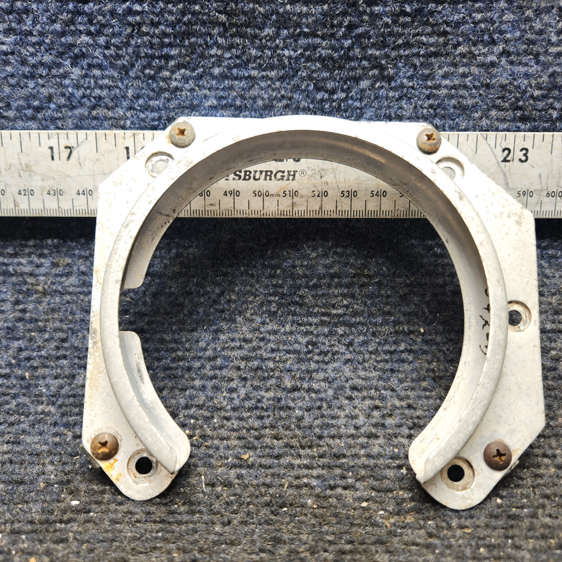 Used aircraft parts for sale, 0423542-6 Cessna 172E Landing Light Bracket Assembly