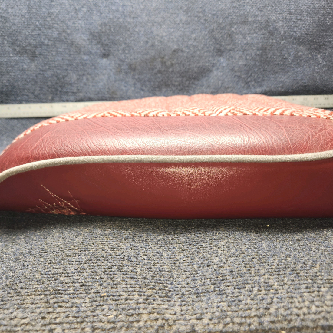 Used aircraft parts for sale, 65501-002, 65515-002 Piper PA28-140 Rear seat top and Bottom