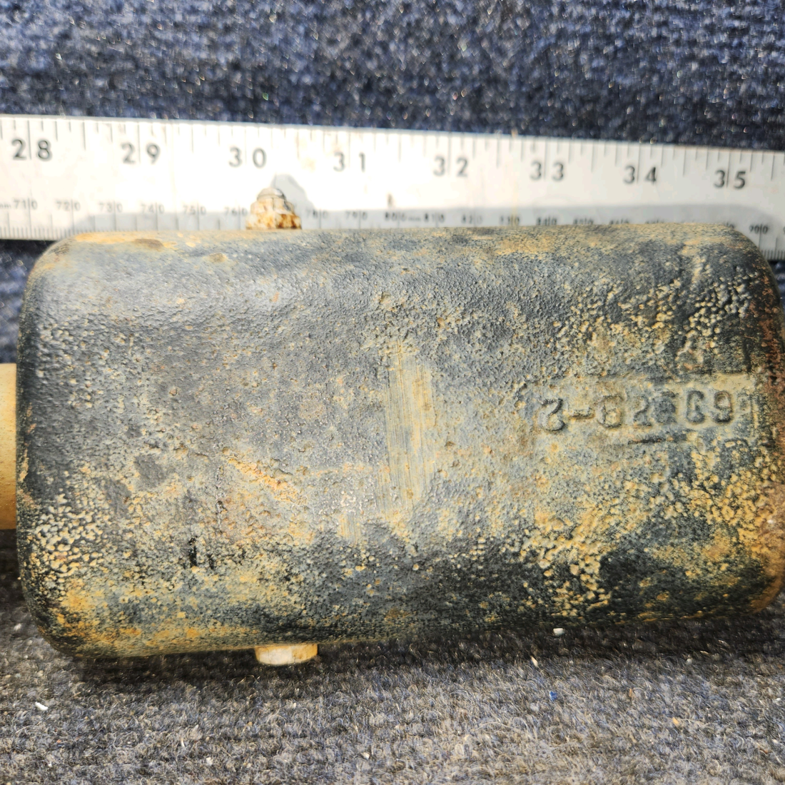 Used aircraft parts for sale, 99799-002 Piper PA-28-140 Stabilator Balance Weight Assembly