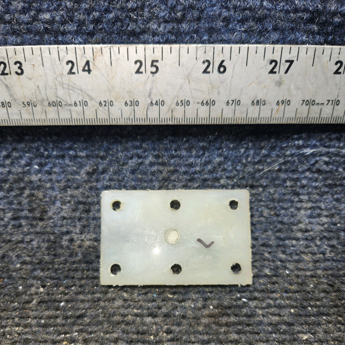 Used aircraft parts for sale, 0511264-1 cessna 150G Door Latch Spacer