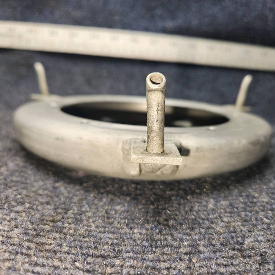 Used aircraft parts for sale, D3608 BEECHCRAFT 95-55B Bulkhead Slinger Ring – Prop De-Ice, 3-Blade