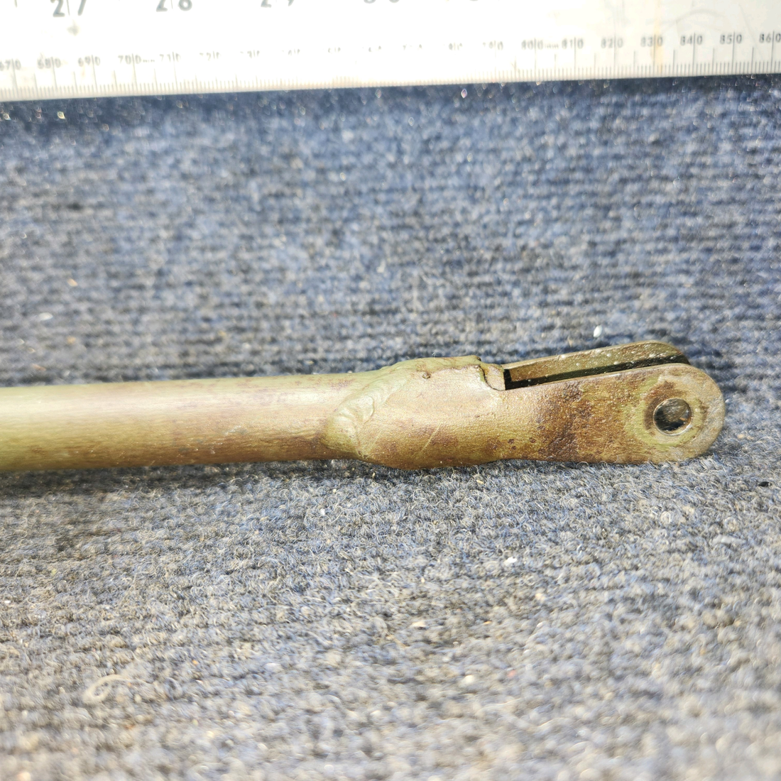 Used aircraft parts for sale, 0510161-12 Cessna 172F Elevator Tube To Bellcrank Forward