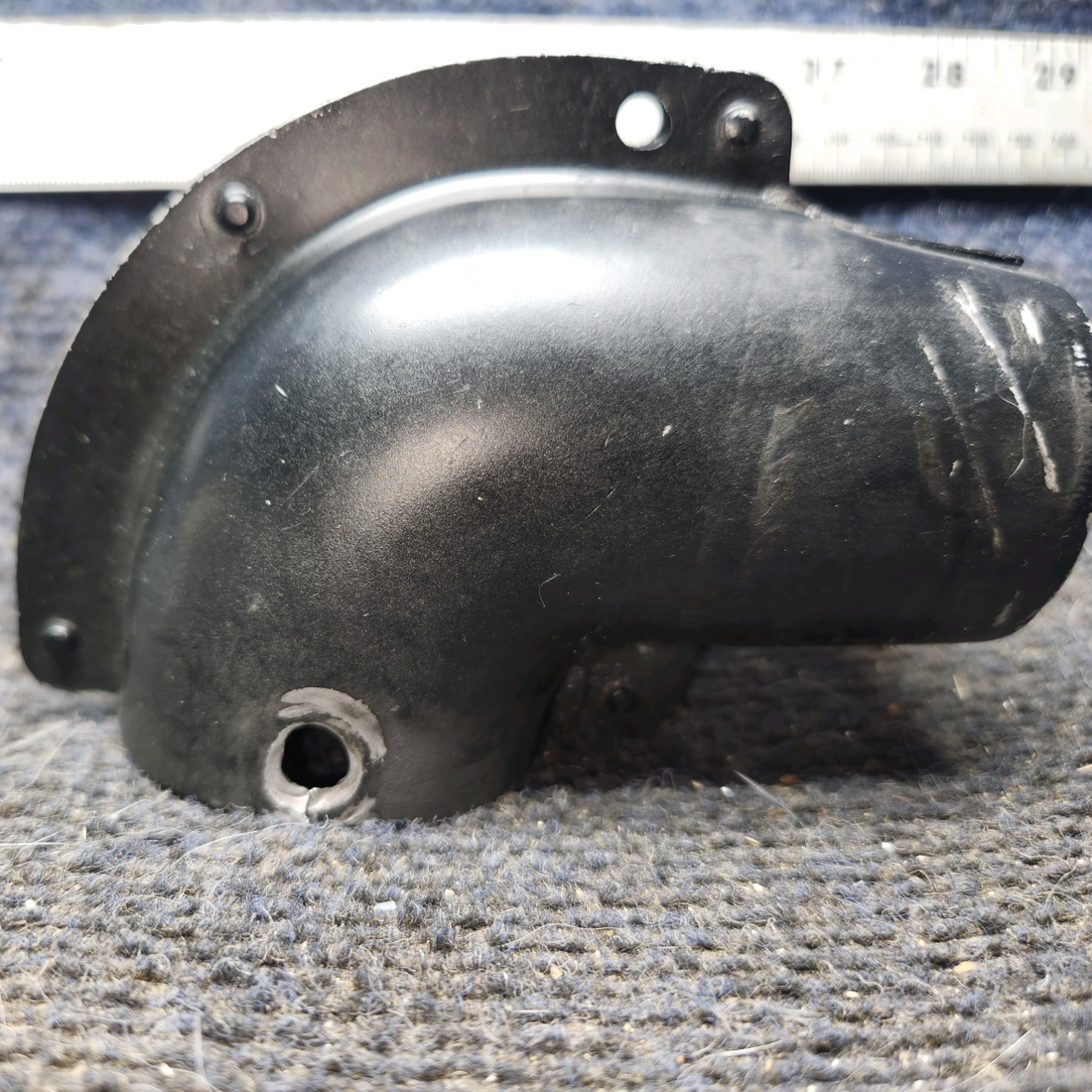 Used aircraft parts for sale, 0450314 cessna 150G Cabin Air Ventilation Elbow Fitting Assembly