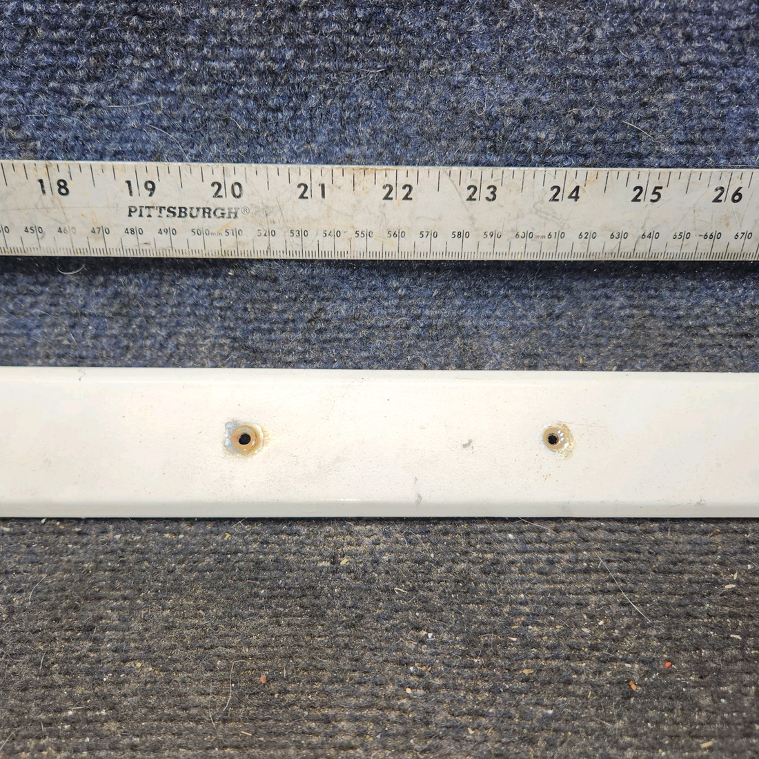 Used aircraft parts for sale, 79557-00 piper PA-28-181 Center Windshield Trim Strip