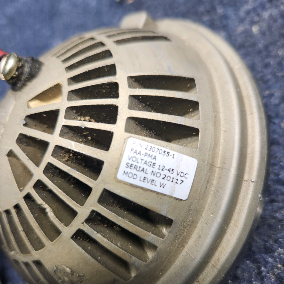 Used aircraft parts for sale, 2307055-1 Alphabeam Piper PA32RT-300 LED LANDING LIGHT (12-45V)