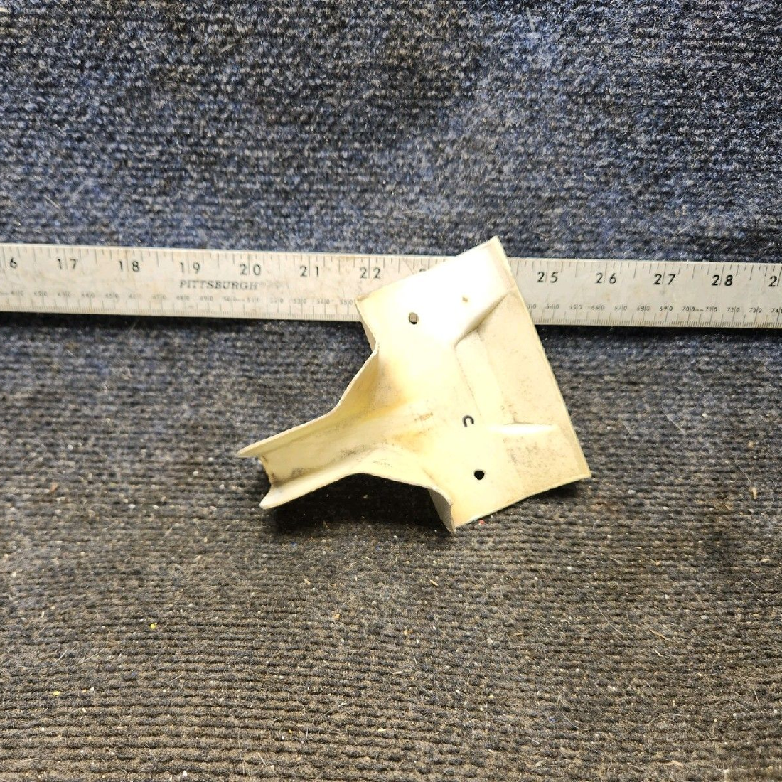 Used aircraft parts for sale, 67556-004 piper PA-28-181 White Windshield Trim