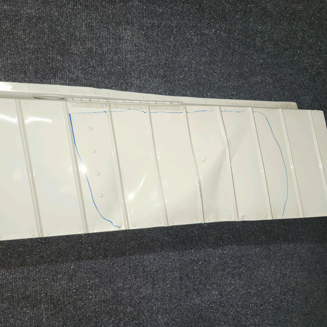 Used aircraft parts for sale, 0523800 Cessna 172E Aileron Assembly LH (CORE)
