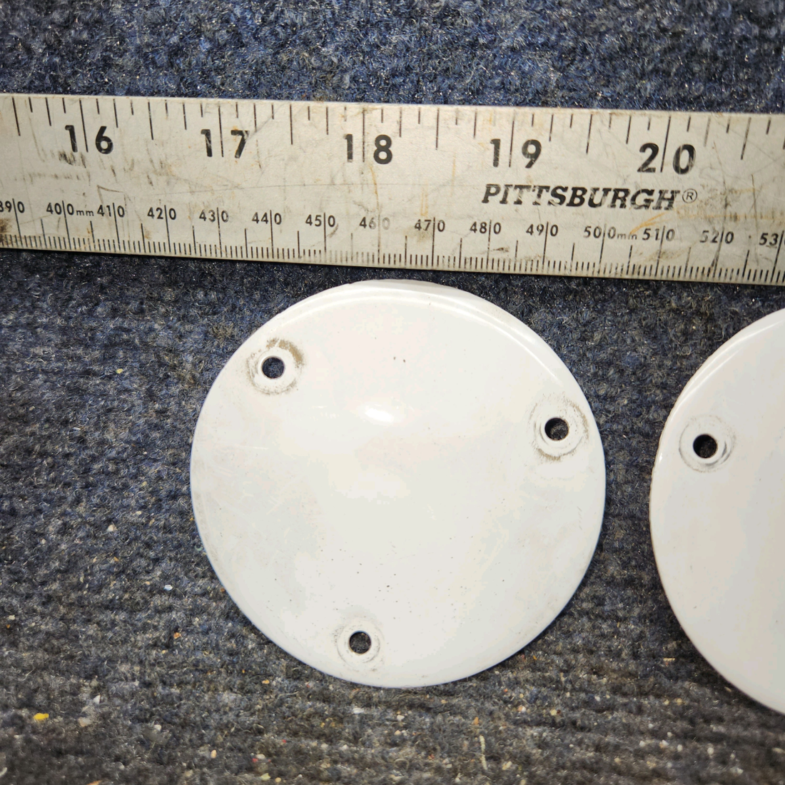 Used aircraft parts for sale, S225-3 Cessna 172E Flap Inspection Cover Plate - Set of 4