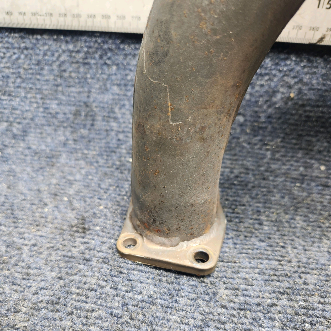 Used aircraft parts for sale, 35-950116 Beechcraft F33A EXHAUST STACK ASSEMBLY RH W/ PROBE HOLES