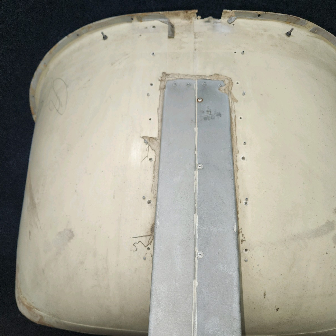 Used aircraft parts for sale, 79836-002 piper PA-28-181 Rear Cabin Bulkhead Hat Shelf