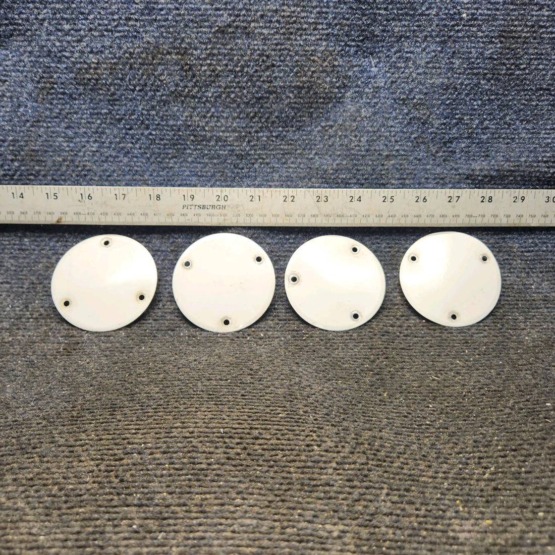 Used aircraft parts for sale, S225-3 cessna 150G Flap Inspection Cover Plate - Set of 4