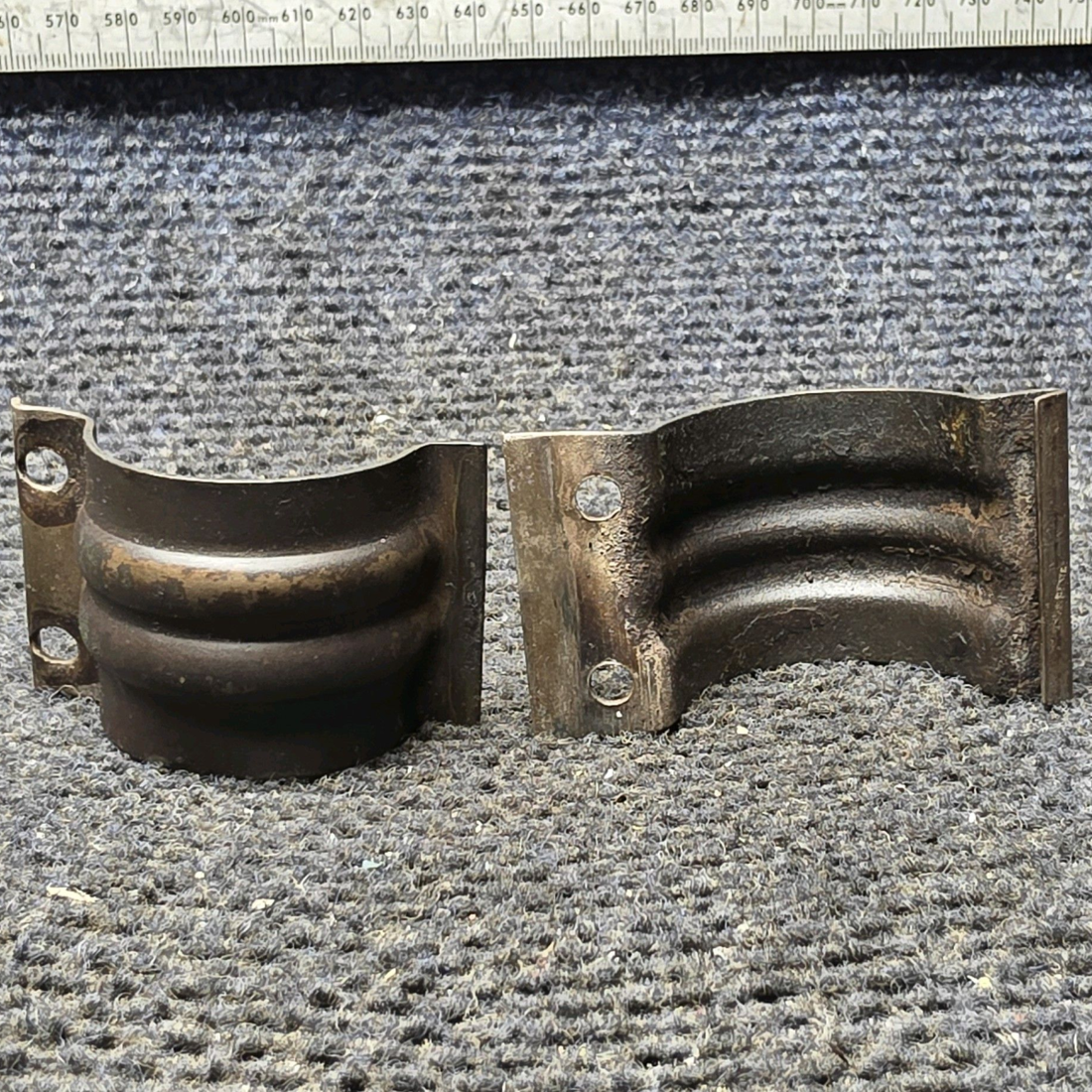 Used aircraft parts for sale, 0550176-50 Cessna 172F Exhaust Clamp Assy