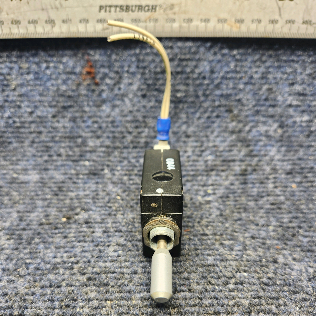 Used aircraft parts for sale, W31-X1020-5 Beechcraft F33A TYCO ELECTRONICS TOGGLE SWITCH (VOLTS: 250, 50) (AMPS: 5)