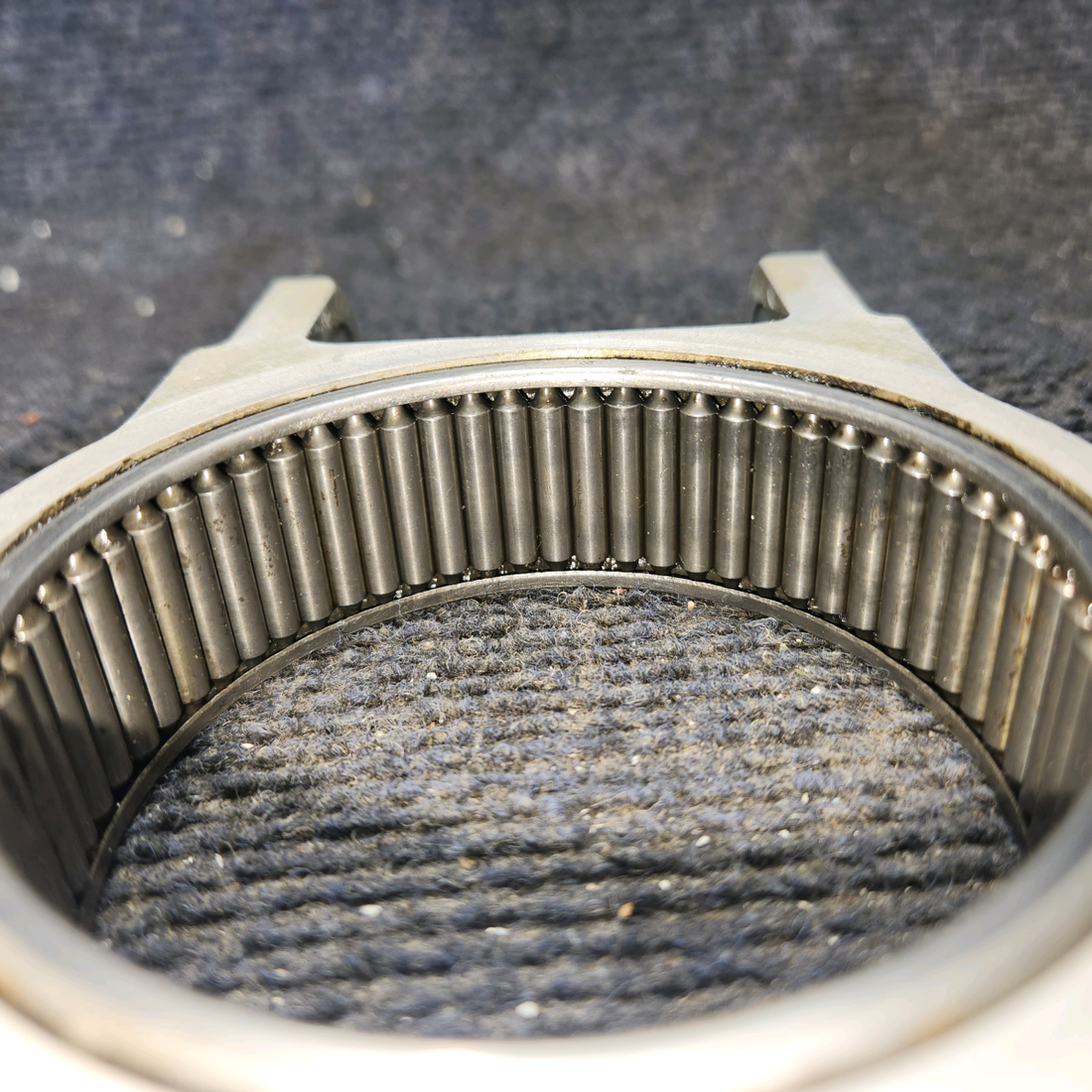 Used aircraft parts for sale, 0543011-1 Cessna C175 Arm Assy Steering W/Bearing And Rod End