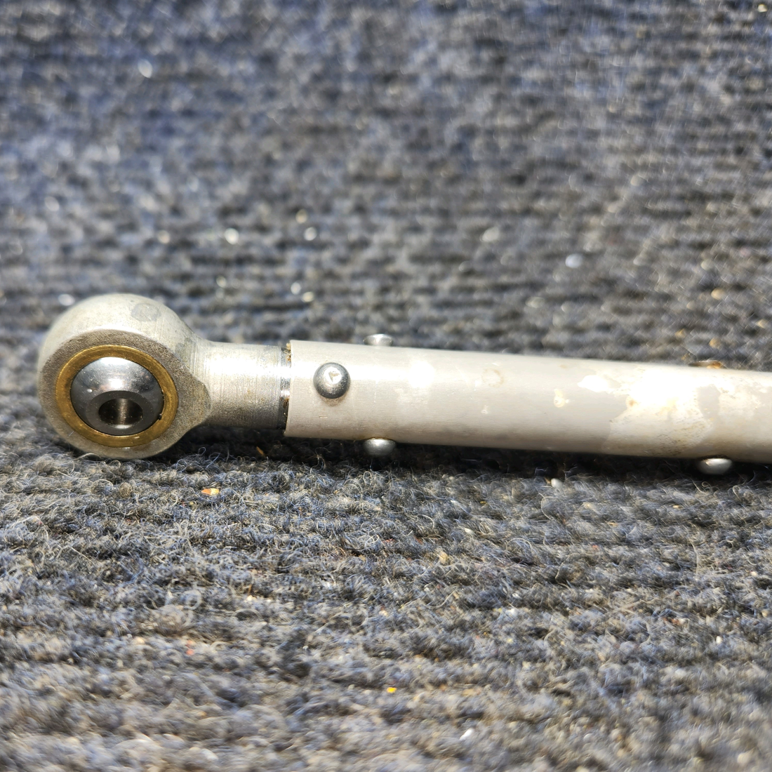 Used aircraft parts for sale, 35-524066-2 BEECHCRAFT F35 Rudder Pedal Push Rod Tube Assembly