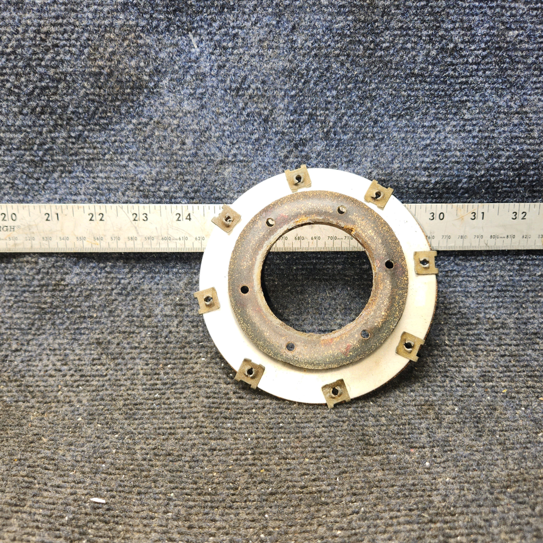 Used aircraft parts for sale, 0523529-1 Cessna 172E Fuel Tank Adapter Assembly